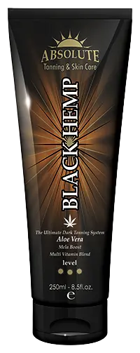 Black Hemp Absolute tanning & skin care product